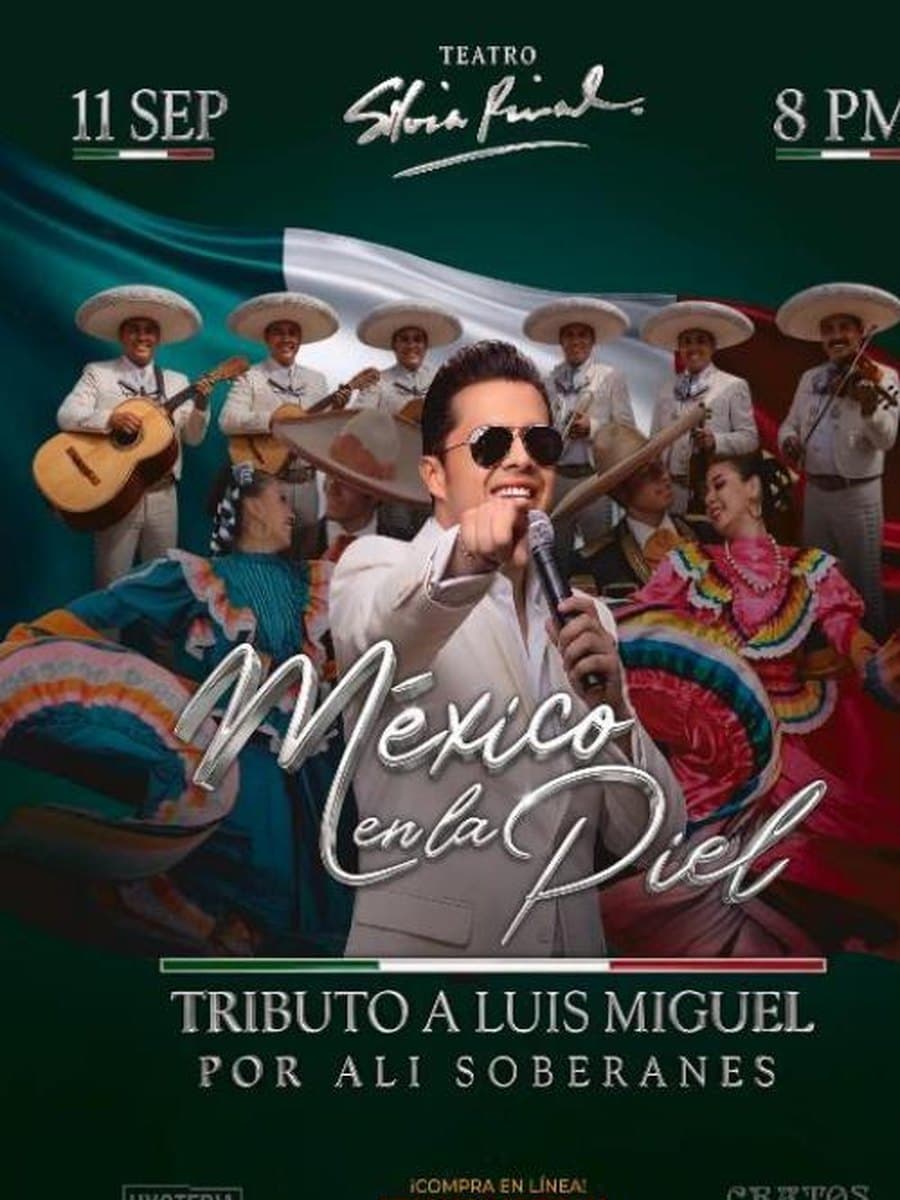 México en la Piel: Tributo a Luis Miguel — cartel