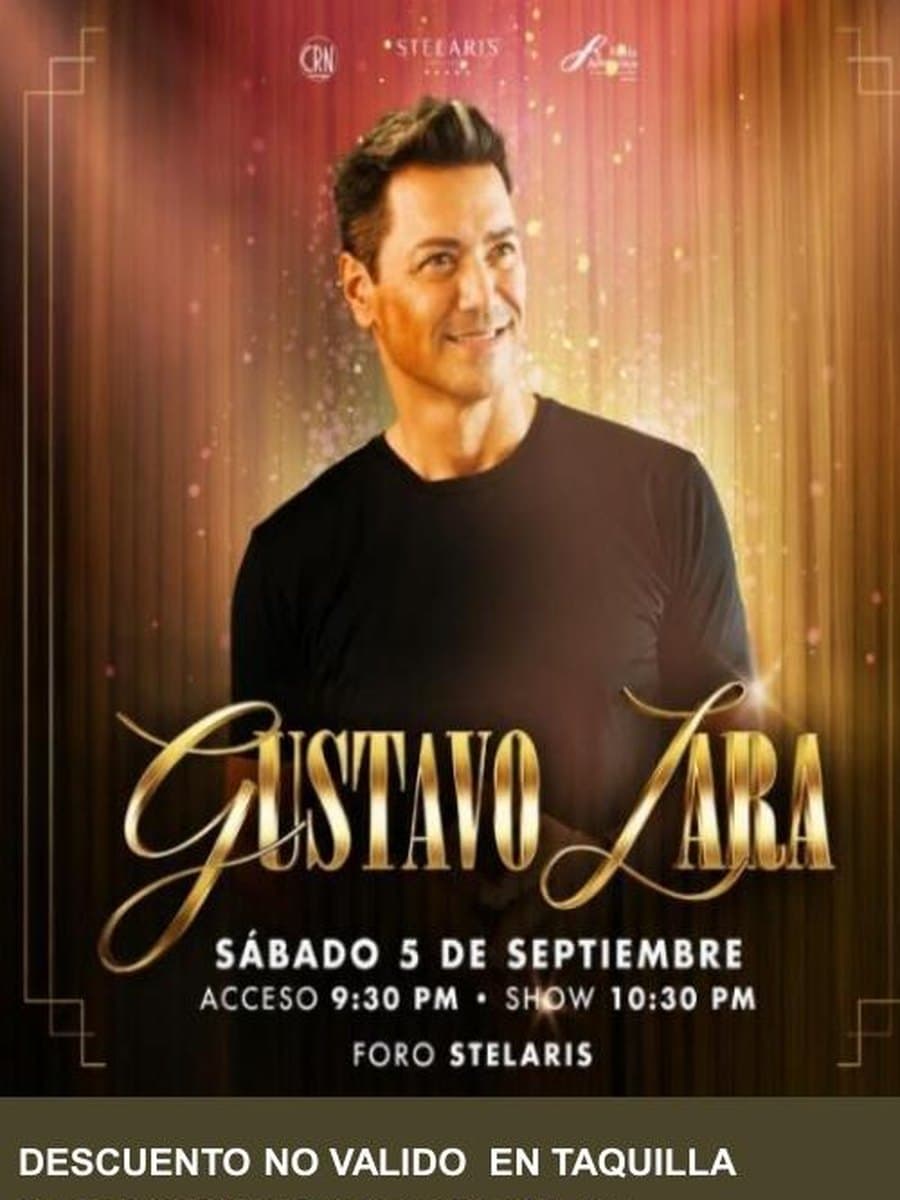 Gustavo Lara: Aliento con Aliento — cartel