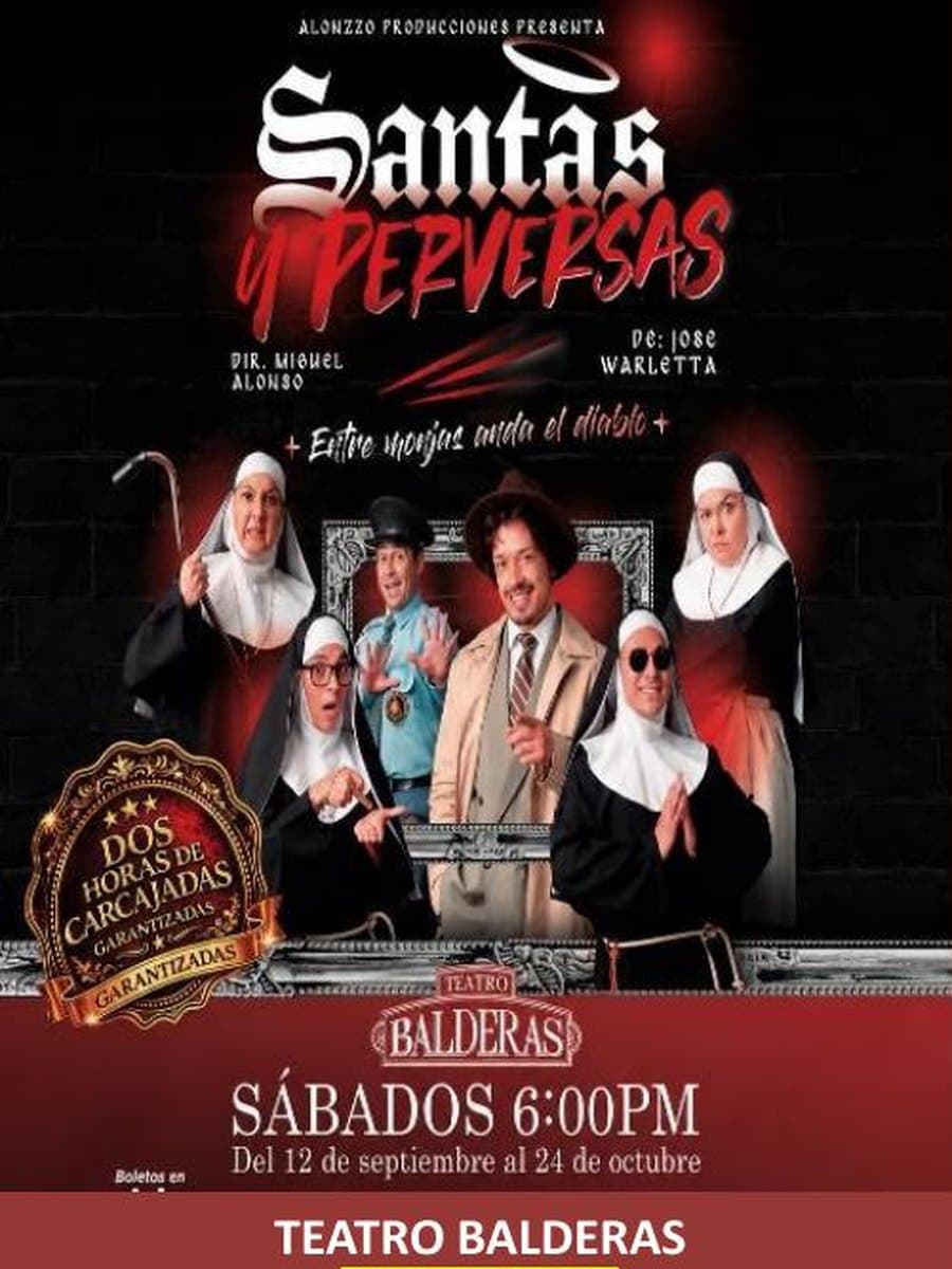 Santas y Perversas — cartel