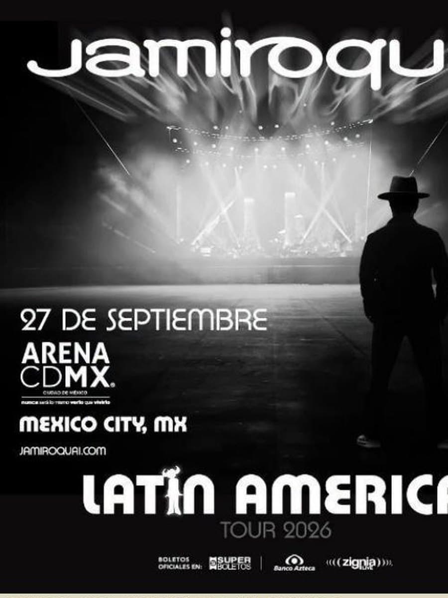 Jamiroquai: Latin America Tour — cartel