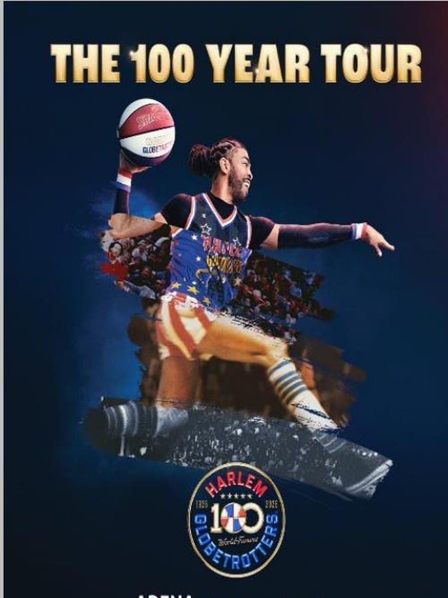 Harlem Globetrotters: The 100 Year Tour — cartel