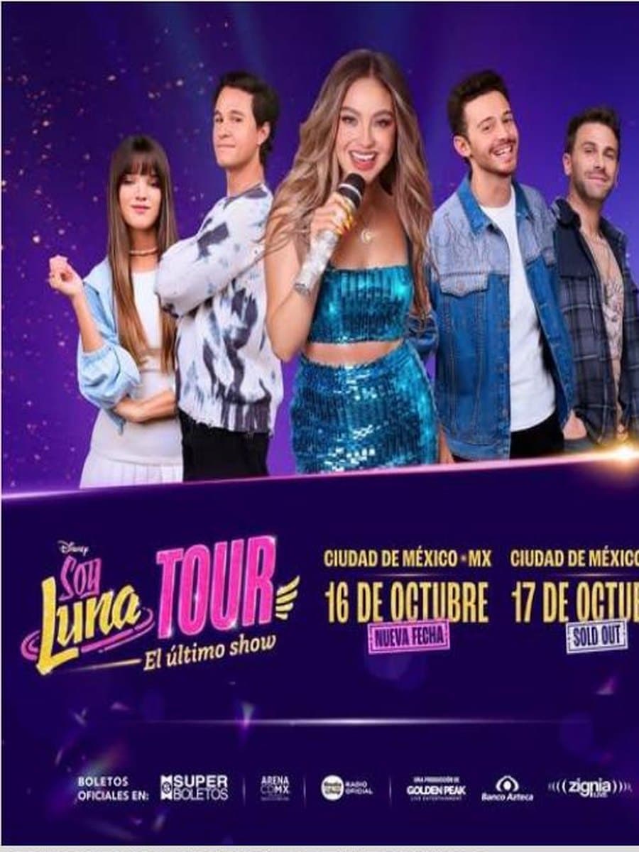 Soy Luna Tour: El último show — cartel