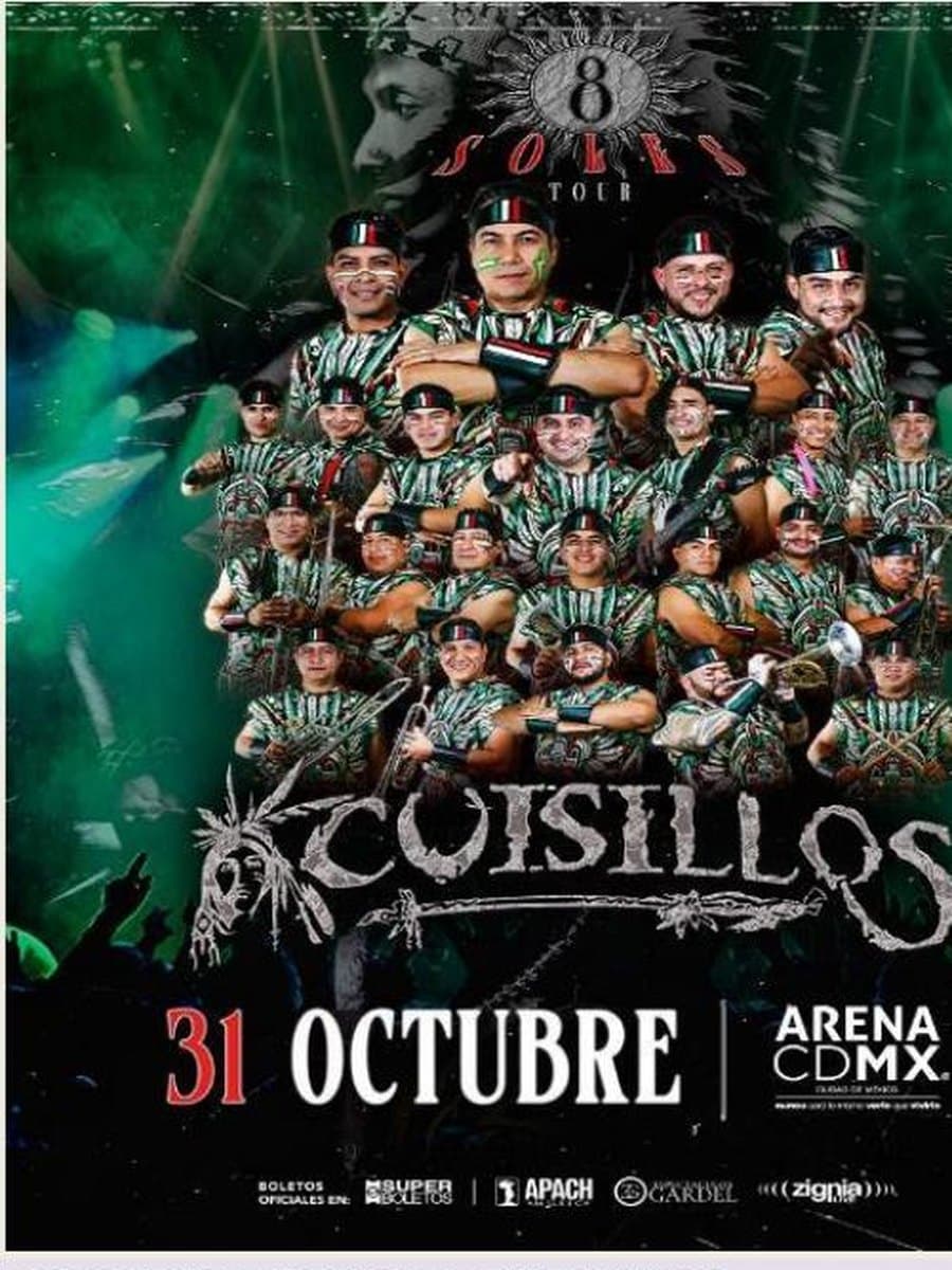 Kuisillos: 8 Soles Tour — cartel