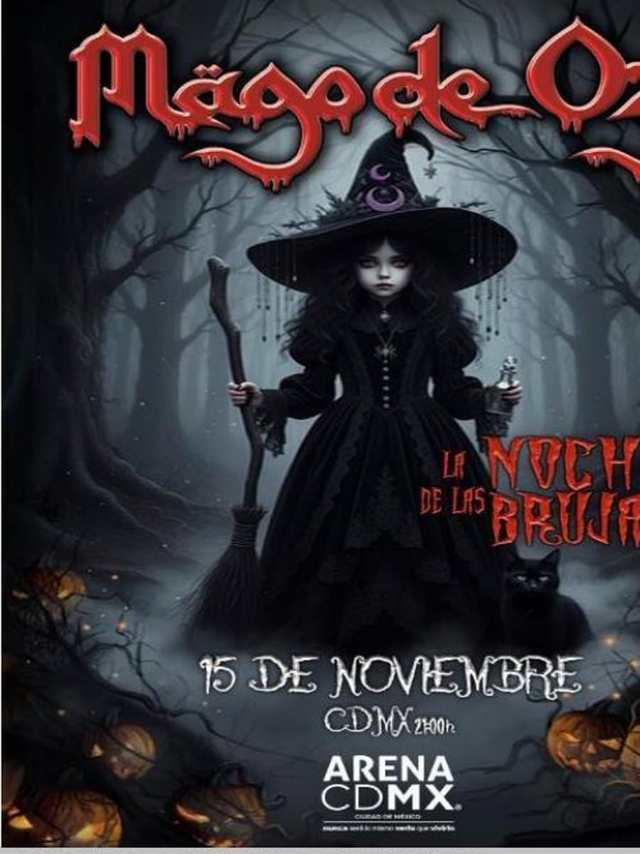 Mägo de Oz: La Noche de las Brujas — cartel