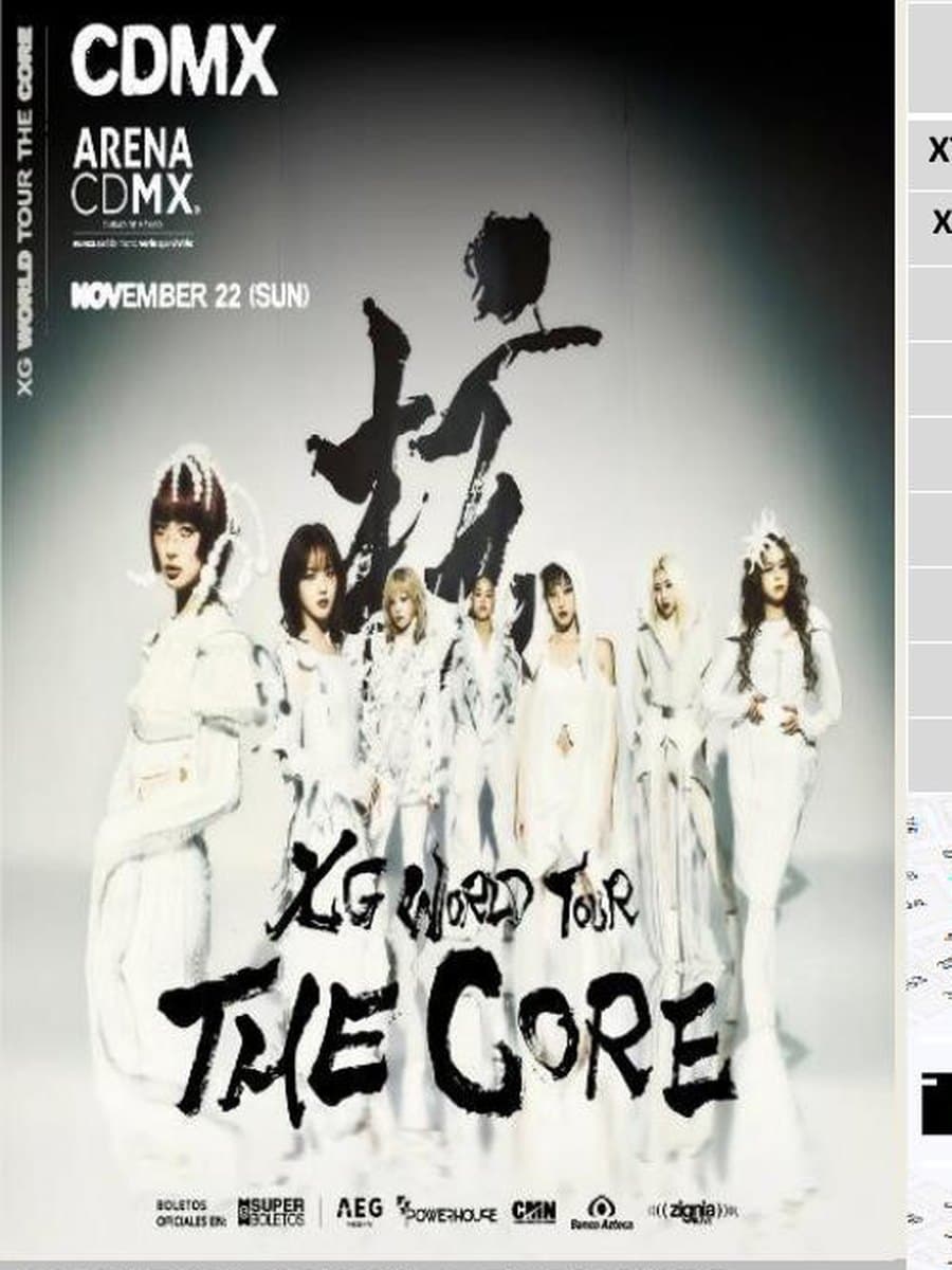XG World Tour: The Core — cartel