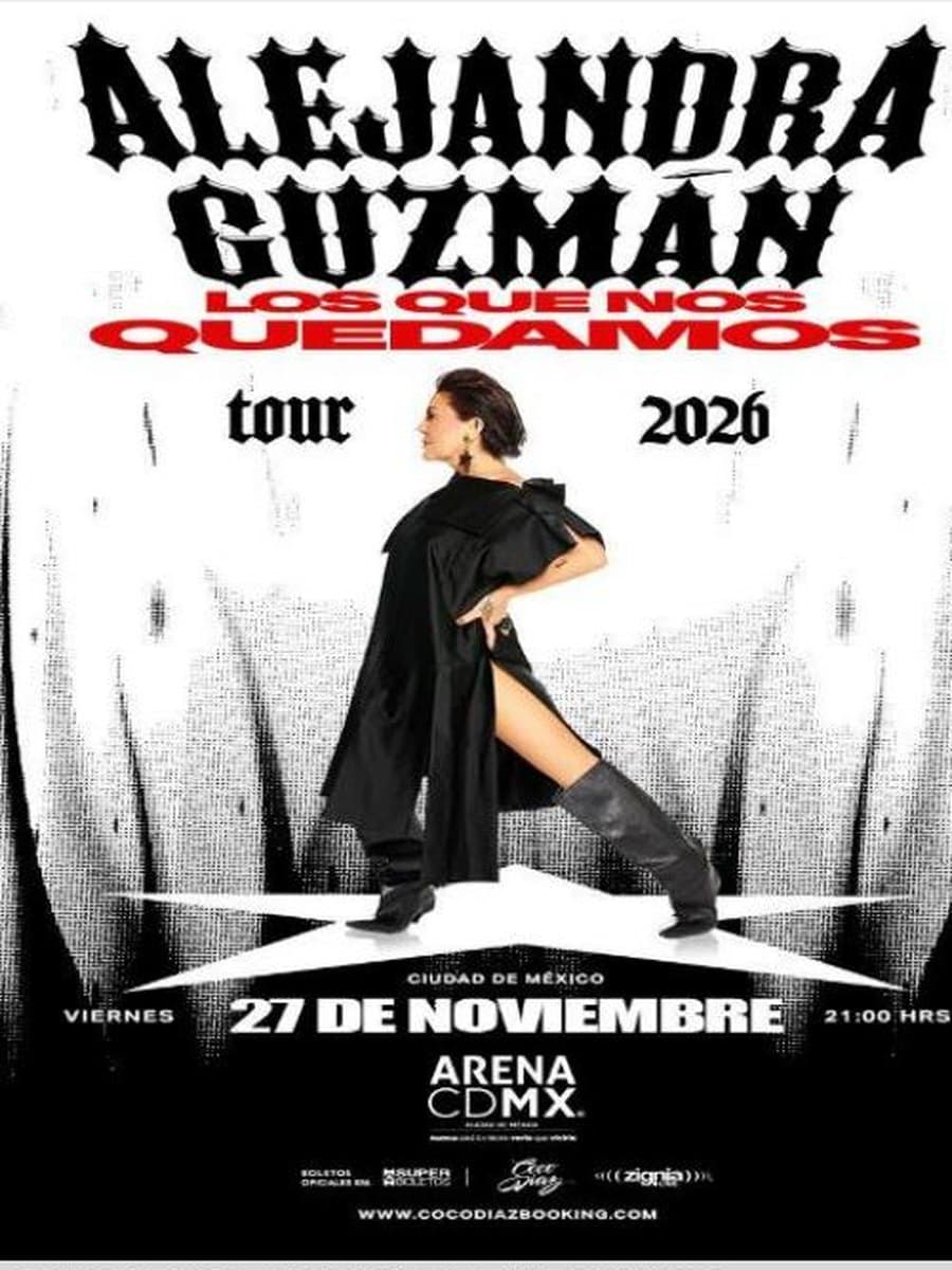 Alejandra Guzmán: Los que nos quedamos — cartel
