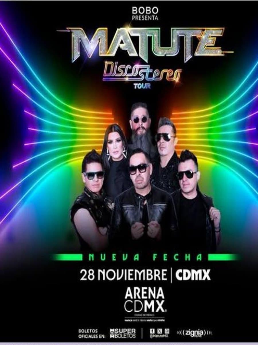 Matute: Discoteque Tour — cartel