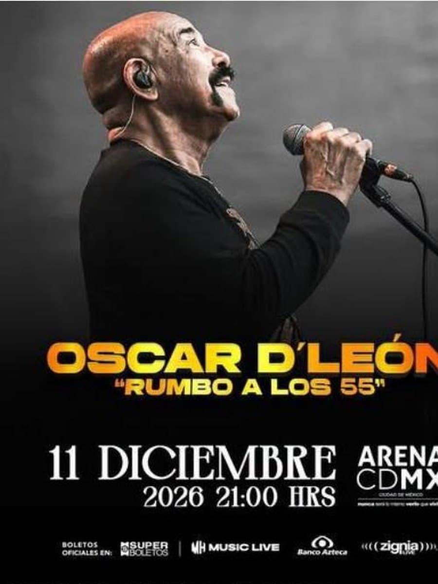 Oscar D'León: Rumbo a los 55 — cartel