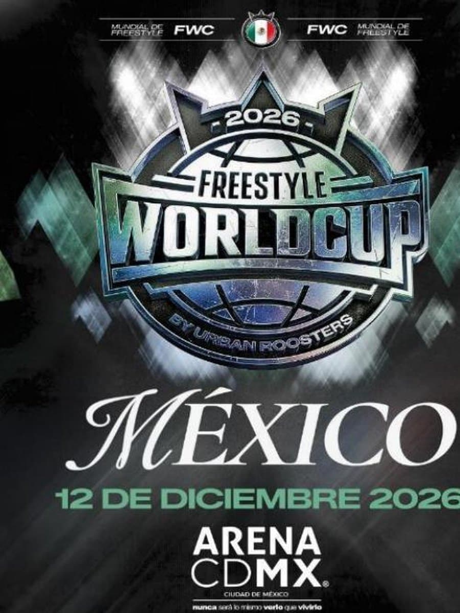 Freestyle World Cup México — cartel