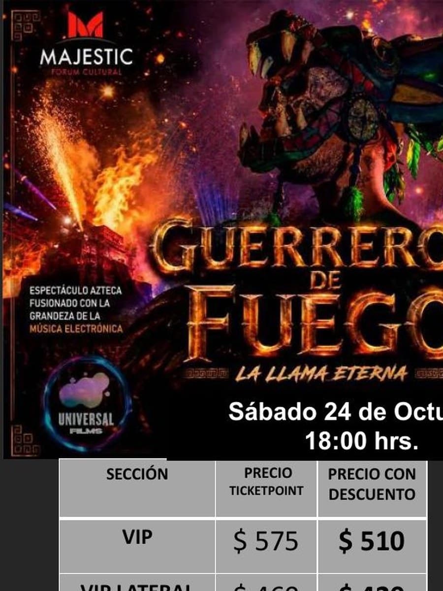 Guerreros de Fuego: La Llama Eterna — cartel